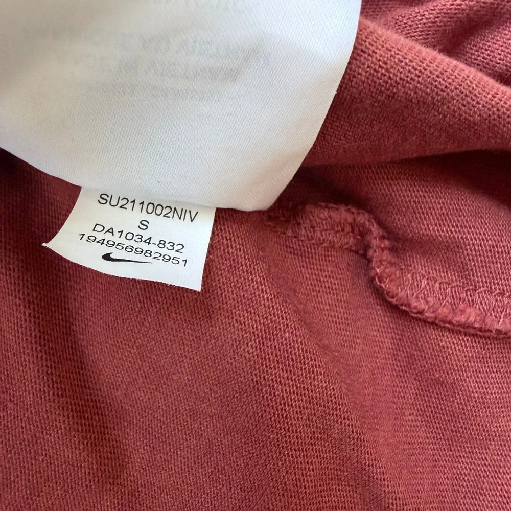Nike Sportswear Essential Women Cropped Tank Top Terracotta Red DA1034-832 Small
